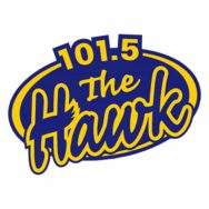 101.5 The Hawk Logo