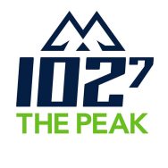 102.7 THE PEAK Logo