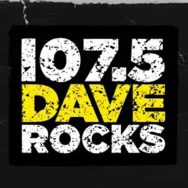 107.5 Dave Rocks Logo