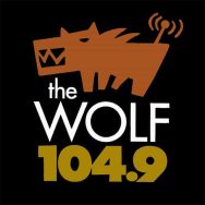 The Wolf 104.9 Logo