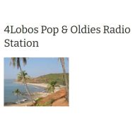 4Lobos Pop & Oldies Radio Station Logo