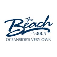 88.5 The Beach Logo