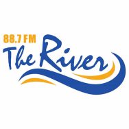 88.7 The River Logo
