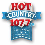 Hot Country 107.7 Logo