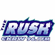 96.1 The Rush Logo