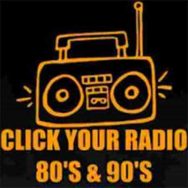 Click Your Radio 80’s & 90’s Logo