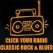 Click Your Radio Rock & Blues Logo
